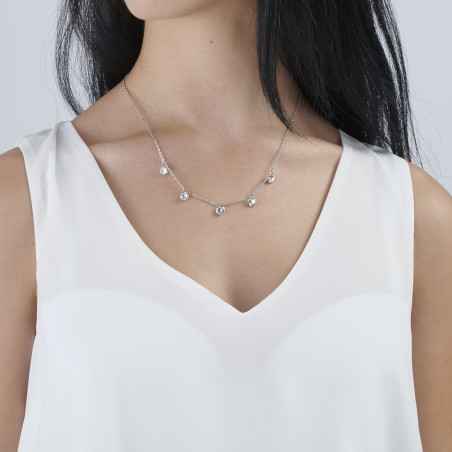 COLLANA SYMPHONIA CON CRISTALLI PENDENTI DONNA BROSWAY 