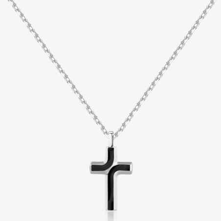 Collana Backliner con Croce pendente Uomo Brosway