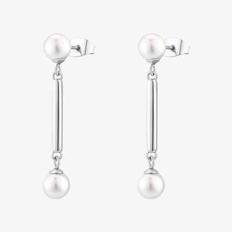 Orecchini pendenti con perle Donna Brosway Affinity