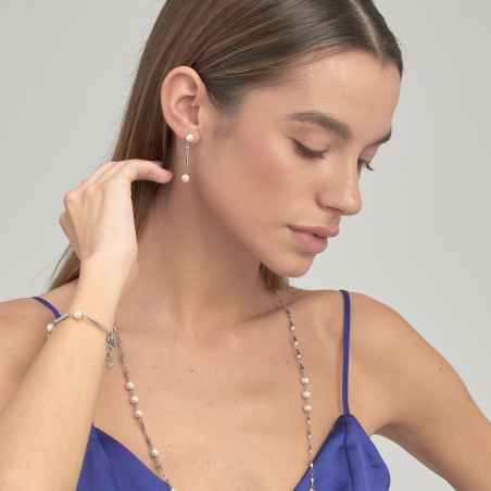 Orecchini pendenti con perle Donna Brosway Affinity
