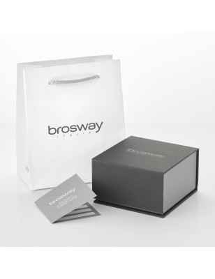 Bracciale dorato Ink con zirconi neri Uomo Brosway Ink BIK118 Brosway