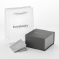 Bracciale dorato Ink con zirconi neri Uomo Brosway Ink