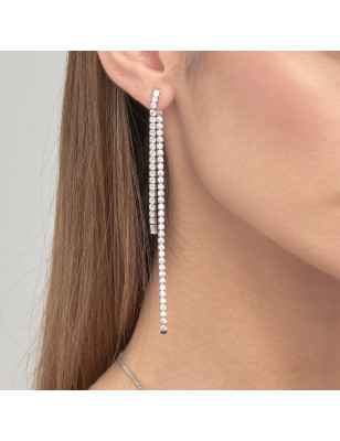 Orecchini pendenti due fili Donna Brosway Desideri