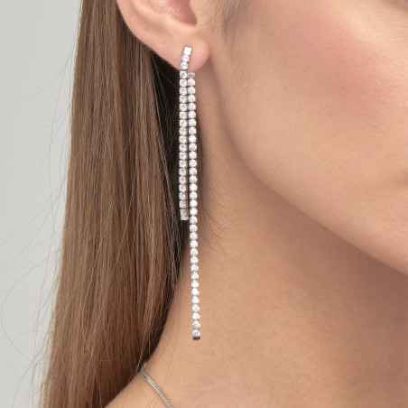 Orecchini pendenti due fili Donna Brosway Desideri