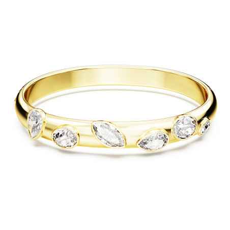 Bracciale Rigido Dextera Dorato Mis M Donna Swarovski