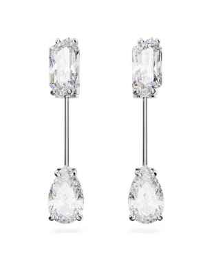 ORECCHINI DONNA A BARRA BIANCHI MESMERA SWAROVSKI