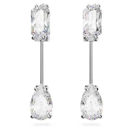 ORECCHINI DONNA A BARRA BIANCHI MESMERA SWAROVSKI