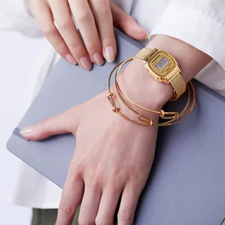 Orologio placcato oro Donna Casio Vintage