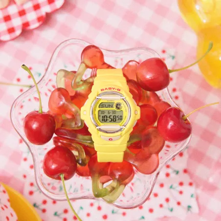 Orologio Cherry On Top Yellow Bambini Casio Baby-G