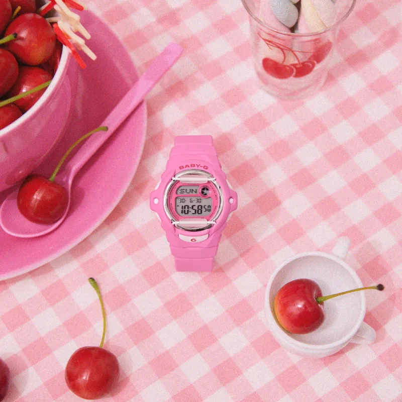 Orologio Cherry On Top Pink Bambini Casio Baby-G Orologio Cherry On Top Pink Bambini Casio Baby-G