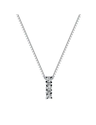 Collana Trilogy oro bianco e Diamanti Donna Demetra