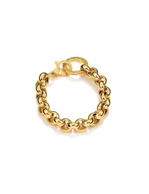 Bracciale Rolò gigante Dorato Donna Giovanni Raspini