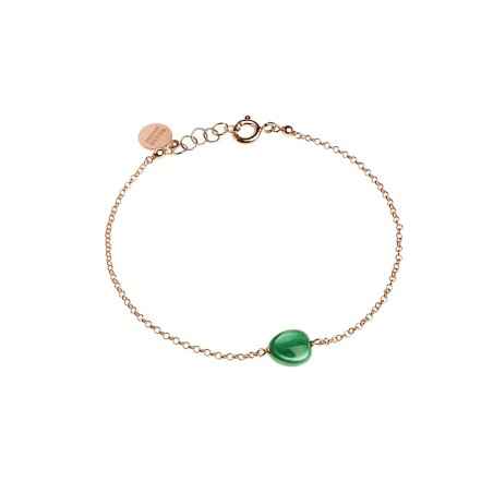 BRACCIALE JADE DONNA ROSSOPREZIOSO SEMINO D'AMORE BC 24406 J Rossoprezioso