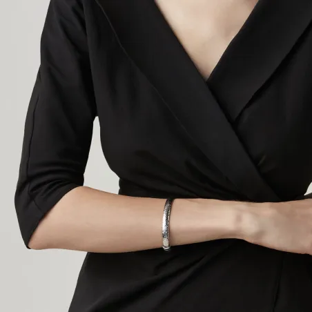 Bracciale bangle Moon rock medio Donna Giovanni Raspini