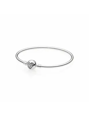 Bracciale rigido Cuore d'Inverno Donna Pandora