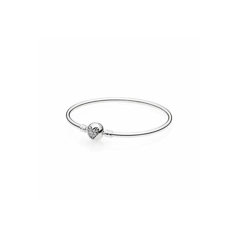 Bracciale rigido Cuore d'Inverno Donna Pandora