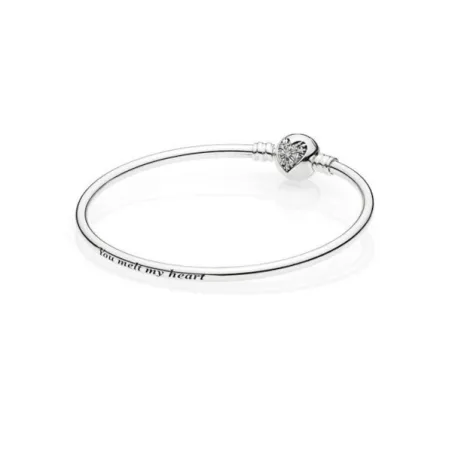 Bracciale rigido Cuore d'Inverno Donna Pandora