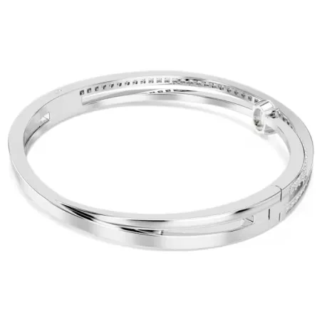 Bracciale rigido Hyperbola bianco mis.L Donna Swarovski