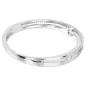 Bracciale rigido Hyperbola bianco mis.L Donna Swarovski