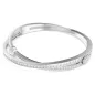 Bracciale rigido Hyperbola bianco mis.L Donna Swarovski