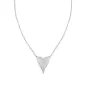 Collana Cuore Allungato con zirconi Donna Amen