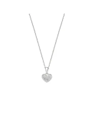 Collana con Mini Cuore pavé Donna Amen