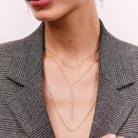 Collana Aria con zirconi Donna Alisia