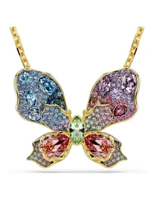 Collana e Spilla Idyllia Fiore Multicolore pavé Donna Swarovski