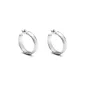 Orecchini cerchio Moon Rock Donna Giovanni Raspini