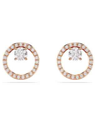 ORECCHINI LOBO CONSTELLA TAGLIO ROUND ORO ROSA SWAROVSKI 5692263 Swarovski