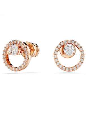 ORECCHINI LOBO CONSTELLA TAGLIO ROUND ORO ROSA SWAROVSKI 5692263 Swarovski
