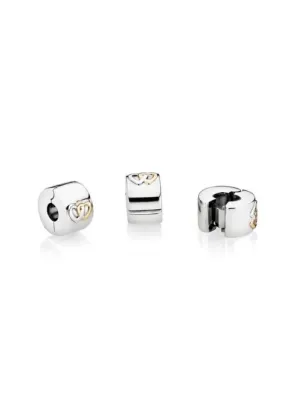 Charm Clip Cuori Luminosi Donna Pandora