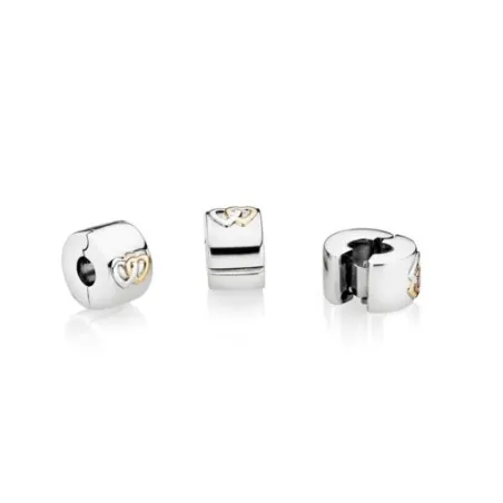 Charm Clip Cuori Luminosi Donna Pandora