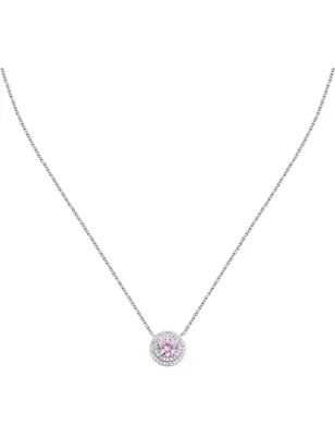 Collana Tesori pendente centrale rosa Donna Morellato