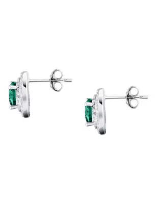 Orecchini Tesori zircone centrale verde Donna Morellato SAIW275 Morellato