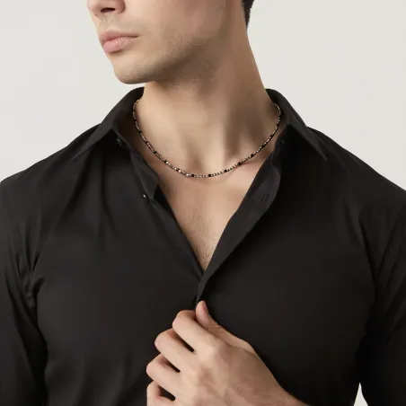 Collana Dadini e Onice Uomo Giovanni Raspini