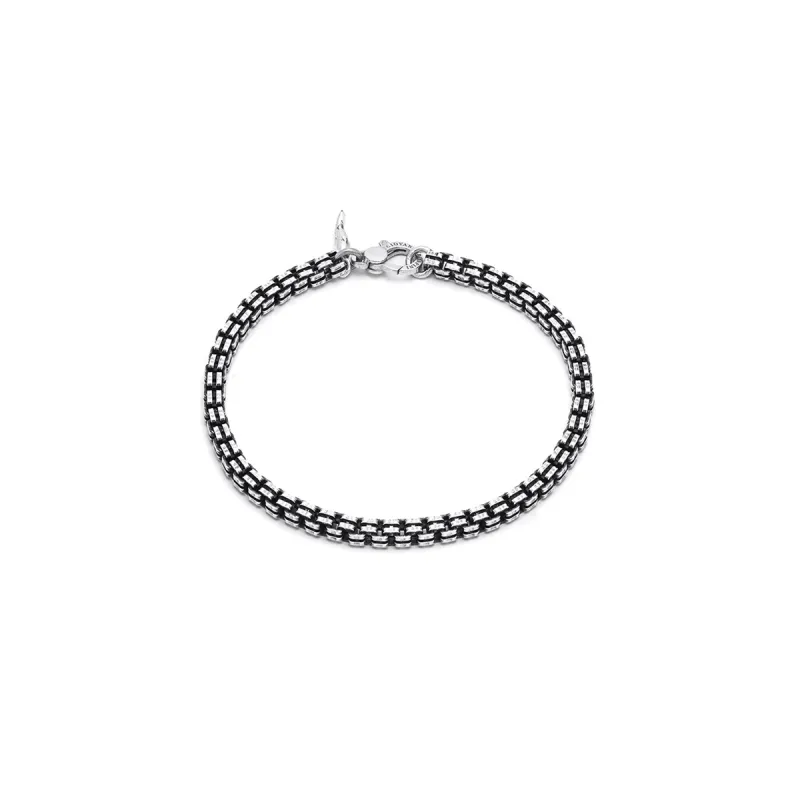 Bracciale Maglia Quadrata Uomo Giovanni Raspini
