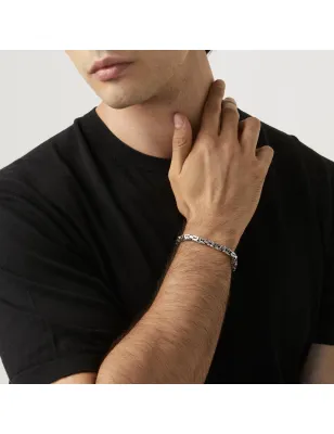Bracciale Bizantina Quadra Uomo Giovanni Raspini