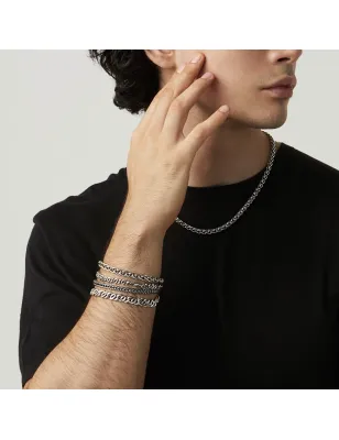 Bracciale Grumetta Doppia Piccolo Uomo Giovanni Raspini 11344L Giovanni Raspini