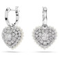 ORECCHINI PENDENTI HYPERBOLA CUORE BIANCHI SWAROVSKI ORECCHINI PENDENTI HYPERBOLA CUORE BIANCHI SWAROVSKI