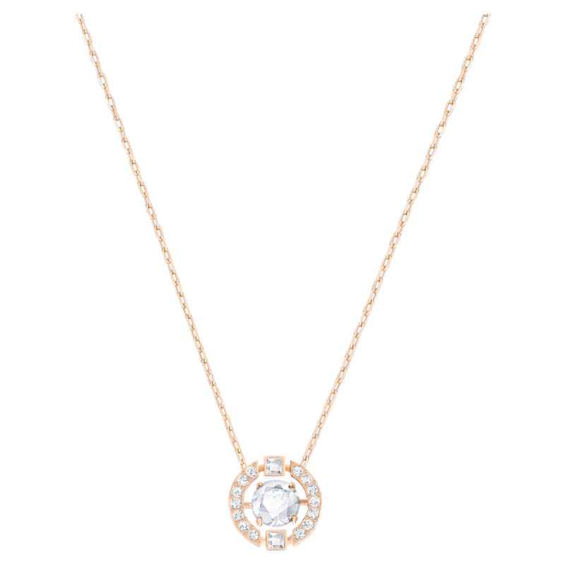 COLLANA TAGLIO TONDO DONNA SWAROVSKI SPARKLING DANCE COLLANA TAGLIO TONDO DONNA SWAROVSKI SPARKLING DANCE