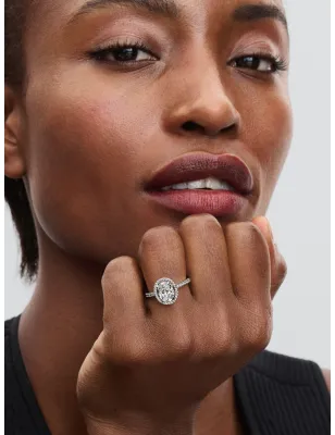 Anello Punto Luce ovale Donna Pandora 193777C01-58 Pandora