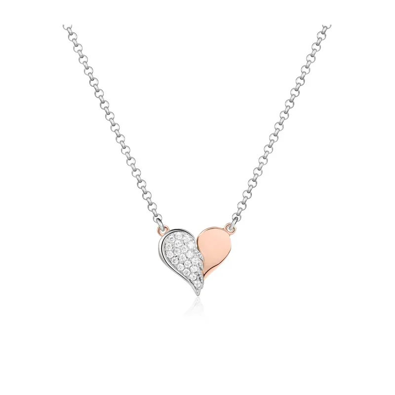 Collana con Cuore e Ala Donna Roberto Giannotti Collana con Cuore e Ala Donna Roberto Giannotti
