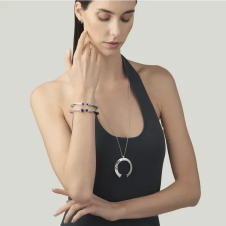 Bracciale Bangle Blue Blade Piccolo Donna Giovanni Raspini