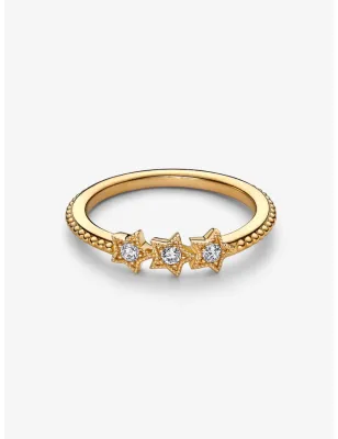 Anello dorato Stelle Celesti Donna Pandora