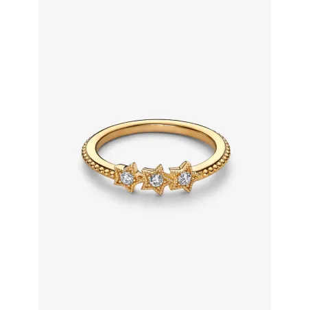 Anello dorato Stelle Celesti Donna Pandora