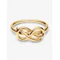 Anello dorato Legame Infinito Donna Pandora Anello dorato Legame Infinito Donna Pandora