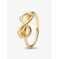Anello dorato Legame Infinito Donna Pandora Anello dorato Legame Infinito Donna Pandora