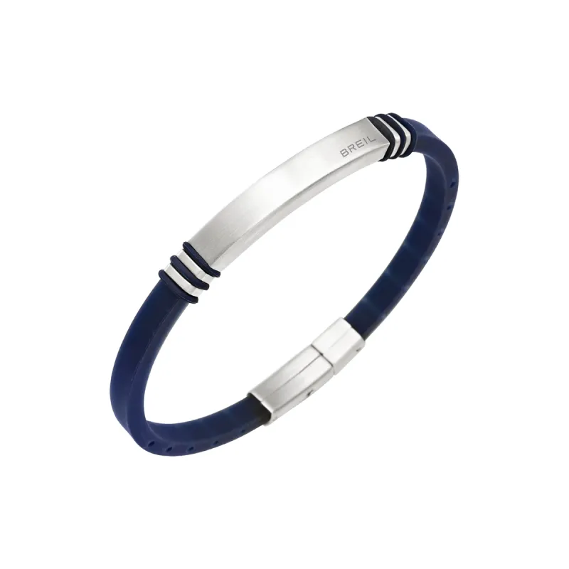 Bracciale Light Cuff Blu Uomo Breil
