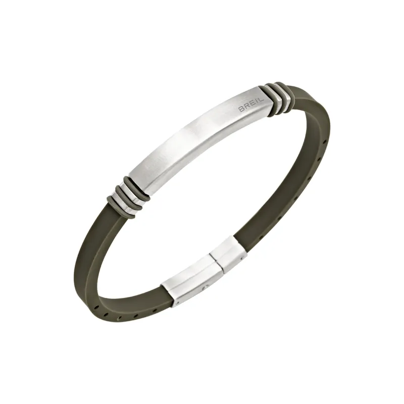 Bracciale Light Cuff Verde Uomo Breil